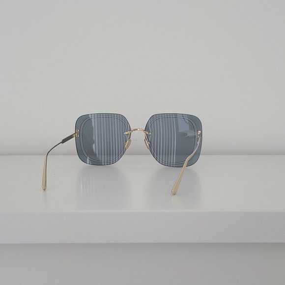 CHRISTIAN DIOR UltraDior SU Sunglasses Gold Blue main image 4